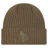 Minnesota Vikings New Era Youth Color Pack Cuffed Knit Hat Olive