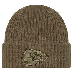 Kansas City Chiefs New Era Youth Color Pack Cuffed Knit Hat Olive