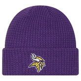 Minnesota Vikings New Era Youth Waffle Cuffed Knit Hat Purple