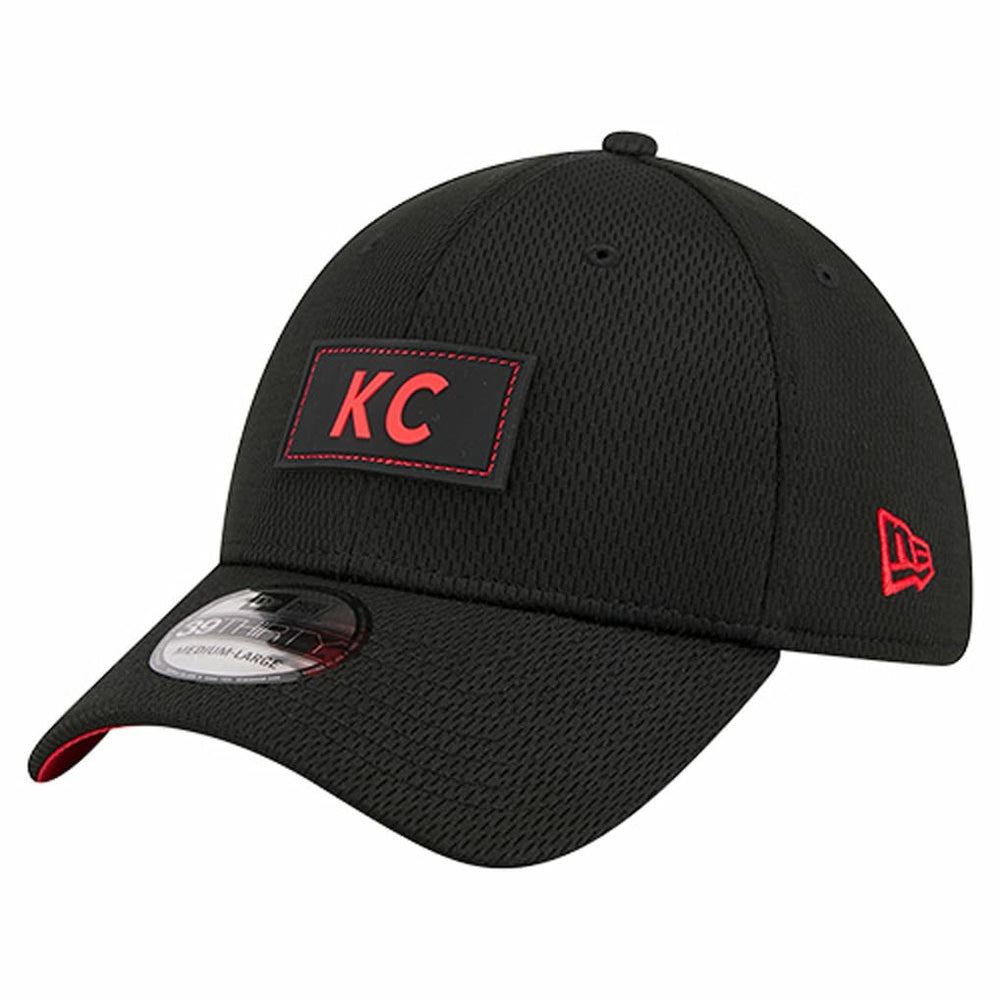 Kansas City Chiefs New Era Scoreboard 39THIRTY Flex Hat Black