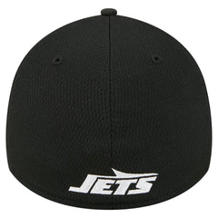New York Jets New Era Scoreboard 39THIRTY Flex Hat Black