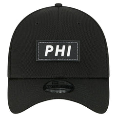 Philadelphia Eagles New Era Scoreboard 39THIRTY Flex Hat Black