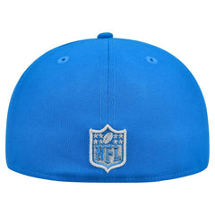 Detroit Lions New Era Break 59FIFTY Fitted Hat Blue/Gray