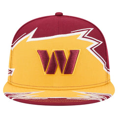 Washington Commanders New Era Break 59FIFTY Fitted Hat Burgundy/Gold