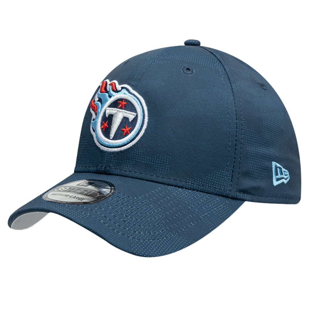 Tennessee Titans New Era Tonal Camo 39THIRTY Stretch Fit Hat Navy