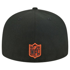 Cincinnati Bengals New Era Tri-Hit 59FIFTY Fitted Hat Black
