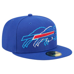Buffalo Bills New Era Tri-Hit 59FIFTY Fitted Hat Royal