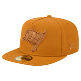 Tampa Bay Buccaneers New Era Color Pack A-Frame 59FIFTY Fitted Hat Brown