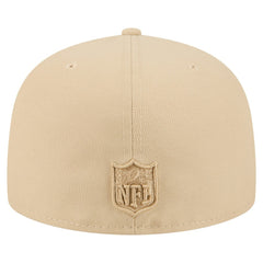 Cincinnati Bengals New Era Color Pack A-Frame 59FIFTY Fitted Hat Light Beige