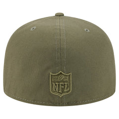 Cincinnati Bengals New Era Color Pack A-Frame 59FIFTY Fitted Hat Olive