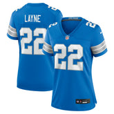 NFL Bobby Layne Detroit Lions Women's Retired Player Game Jersey - Blue