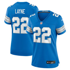 NFL Bobby Layne Detroit Lions Women's Retired Player Game Jersey - Blue