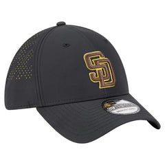 San Diego Padres New Era Night 39THIRTY Flex Hat - Black Hats