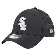 Chicago White Sox New Era Night 39THIRTY Flex Hat - Black Hats