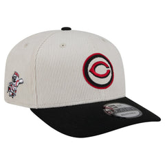 Cincinnati Reds New Era Loyal 9SEVENTY Adjustable Hat - Cream Hats