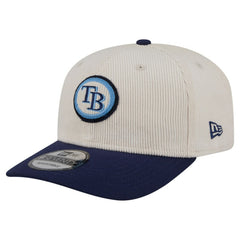 Tampa Bay Rays New Era Loyal 9SEVENTY Adjustable Hat - Cream Hats