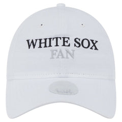 Chicago White Sox New Era Women's Team Fan 9TWENTY Adjustable Hat - White Hats