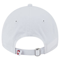 Cleveland Guardians New Era Women's Team Fan 9TWENTY Adjustable Hat - White Hats