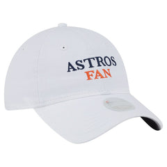 Houston Astros New Era Women's Team Fan 9TWENTY Adjustable Hat - White Hats