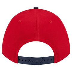 Washington Nationals New Era Arch 9FORTY A-Frame M-Crown Adjustable Hat - Red/Navy Hats