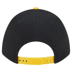 Pittsburgh Pirates New Era Arch 9FORTY A-Frame M-Crown Adjustable Hat - Black/Gold Hats