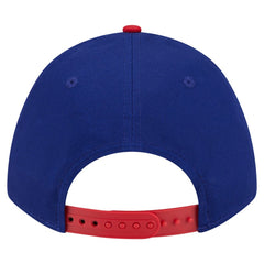 Texas Rangers New Era Arch 9FORTY A-Frame M-Crown Adjustable Hat - Royal/Red Hats