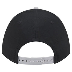 Chicago White Sox New Era Arch 9FORTY A-Frame M-Crown Adjustable Hat - Black/Gray Hats