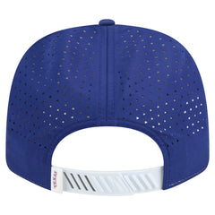 Texas Rangers New Era Established Patch 9SEVENTY Adjustable Hat - White/Royal Hats