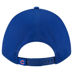 Chicago Cubs New Era Women's Metallic A-Frame 9FORTY Adjustable Hat - Royal Hats