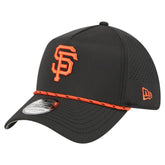 San Francisco Giants New Era 39THIRTY A-Frame Perforated Flex Hat - Black Hats