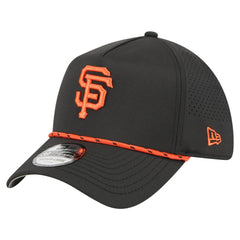 San Francisco Giants New Era 39THIRTY A-Frame Perforated Flex Hat - Black Hats