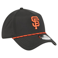 San Francisco Giants New Era 39THIRTY A-Frame Perforated Flex Hat - Black Hats