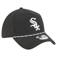 Chicago White Sox New Era 39THIRTY A-Frame Perforated Flex Hat - Black Hats