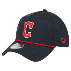 Cleveland Guardians New Era 39THIRTY A-Frame Perforated Flex Hat - Navy Hats