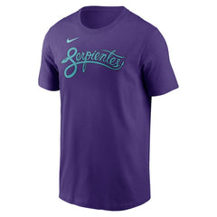 Corbin Burnes Arizona Diamondbacks Nike 2025 City Connect Fuse Name & Number T-Shirt - Purple T-shirts