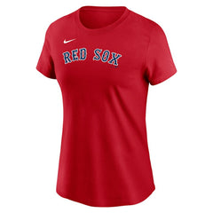 Walker Buehler Boston Red Sox Nike Women's Cooperstown Collection Fuse Name & Number T-Shirt - Red T-shirts