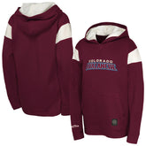 NHL Colorado Avalanche Youth Thermal Lightweight Pullover Hoodie - Burgundy
