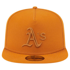 Athletics New Era Color Pack A-Frame 59FIFTY Fitted Hat - Orange Hats