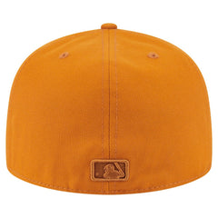 Atlanta Braves New Era Color Pack A-Frame 59FIFTY Fitted Hat - Orange Hats