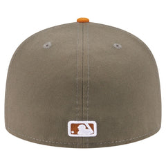 Chicago White Sox New Era Two-Tone Color Pack A-Frame 59FIFTY Fitted Hat - Olive/Orange Hats