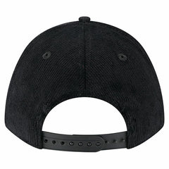 Las Vegas Raiders New Era Cord Corduroy 9FORTY A-Frame Adjustable Hat Black