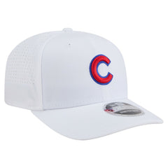 Chicago Cubs New Era COOLERA 9SEVENTY Adjustable Hat - White Hats