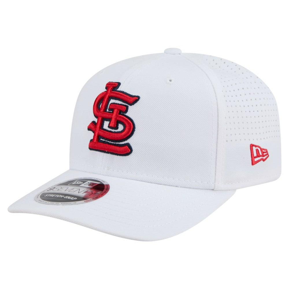 St. Louis Cardinals New Era COOLERA 9SEVENTY Adjustable Hat - White Hats