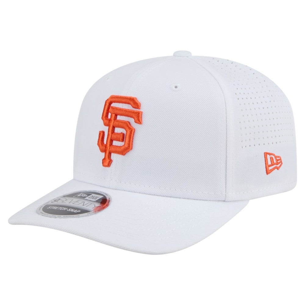 San Francisco Giants New Era COOLERA 9SEVENTY Adjustable Hat - White Hats