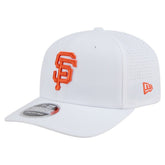 San Francisco Giants New Era COOLERA 9SEVENTY Adjustable Hat - White Hats