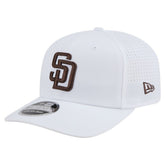 San Diego Padres New Era COOLERA 9SEVENTY Adjustable Hat - White Hats