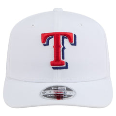 Texas Rangers New Era COOLERA 9SEVENTY Adjustable Hat - White Hats