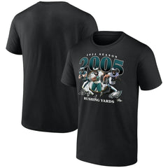 Saquon Barkley Philadelphia Eagles 2000 Yards T-Shirt Black