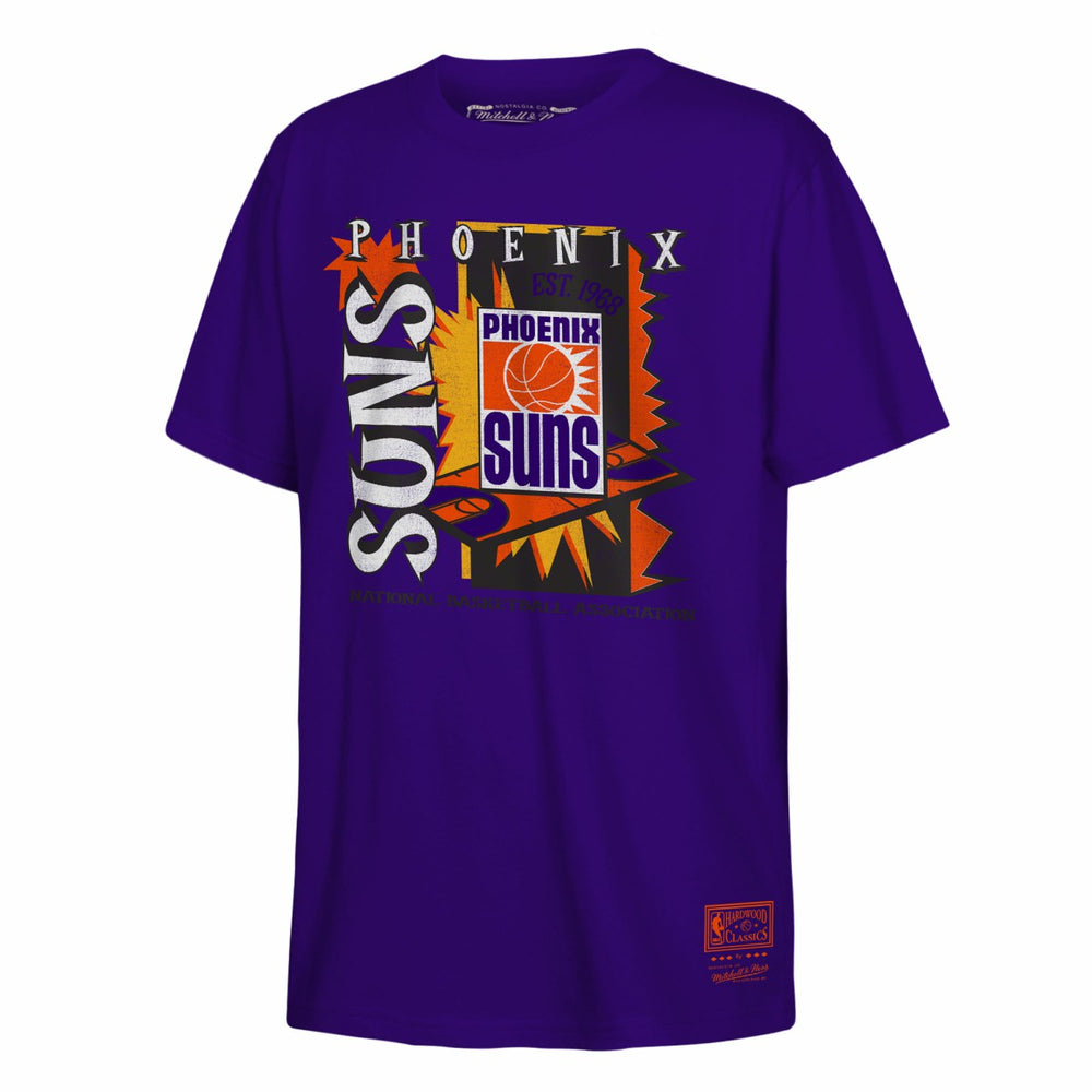 Phoenix Suns Youth Retro '90s Poster T-Shirt Purple
