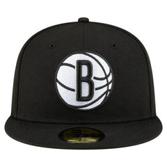 Brooklyn Nets 59FIFTY Fitted Hat Black